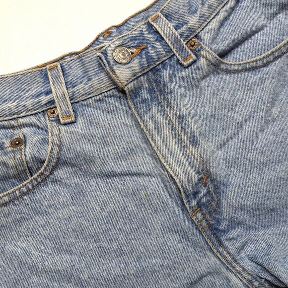 Vintage Levis Shorts Girls Size 10 Regular Denim Red Tab - Picture 2 of 9